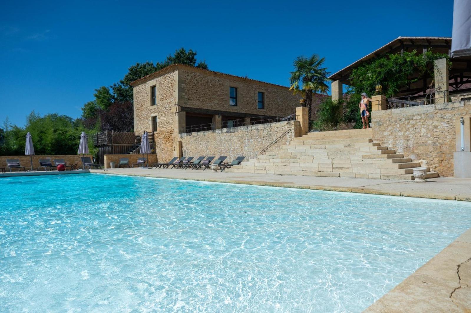 Hotel La Villa Romaine Carsac-Aillac Buitenkant foto